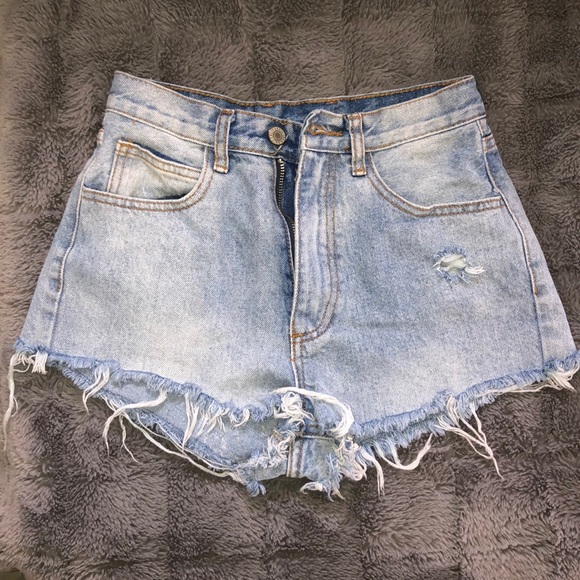 Brandy Melville Pants - Brandy Melville Jean Shorts